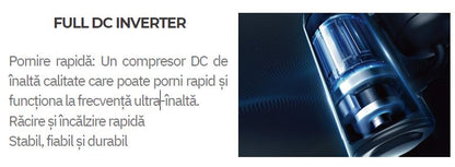 AUX C-Series , WiFi Inclus, Auto Curatare, Sleep Mode, Auto Diagnoza, iFeel, Functie Anti Bacteriana, -25 grade incalzire